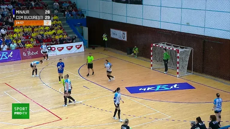 Final dramatic! Baia Mare - CSM București 32-31, meci transmis de Pro Arena și VOYO (30.04.2025)