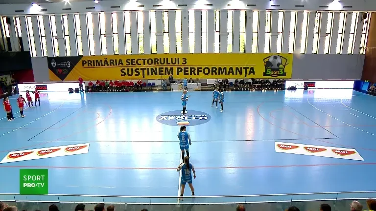 CSM București - SCM R&acirc;mnicu V&acirc;lcea &icirc;n Liga Florilor (primele 5 minute) (4 mai 2025)