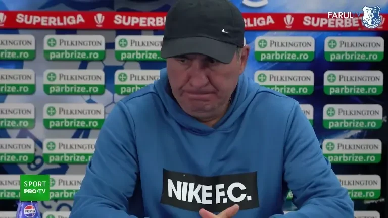 Conferință Gică Hagi, înaintea partidei cu UTA Arad (09/05/2025)