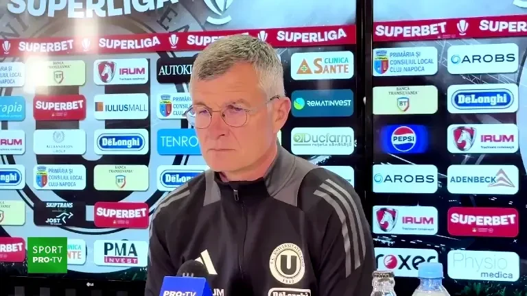 Declarațiile lui Ioan Ovidiu Sabău, înaintea partidei cu FCSB (10/05/2025)