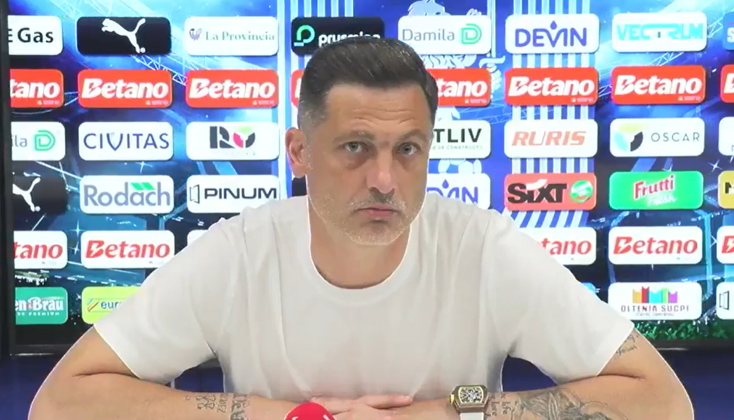 Mirel Rădoi, &icirc;ntrebat direct despre transferul lui Denis Alibec la Universitatea Craiova: &rdquo;Un jucător bun!&rdquo;