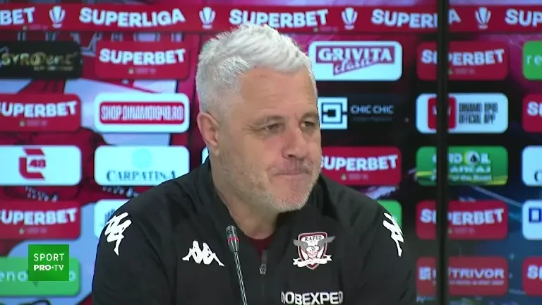 Conferința de presă a lui Marius Șumudică, după Dinamo - Rapid 0-0 (13/05/2025)