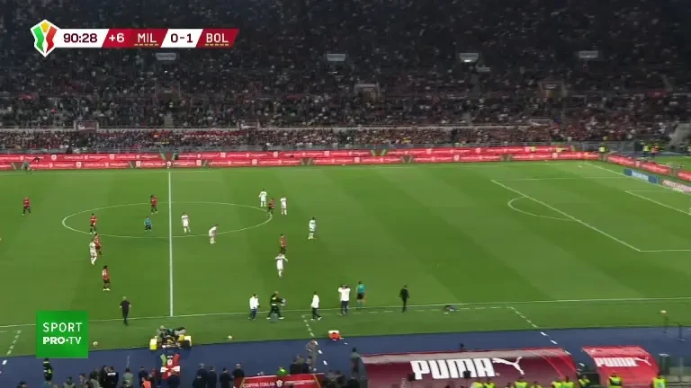 AC Milan - Bologna, ultimele minute &icirc;n finala Cupei Italiei (14 mai 2025)