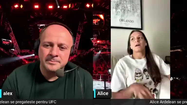 Alice Ardelean, singura rom&acirc;ncă din UFC, a mințit pentru a salva c&acirc;inii dintr-un adăpost