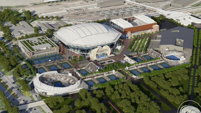 Arena Arthur Ashe va fi renovată &icirc;n cadrul unui plan de 800 de milioane de dolari