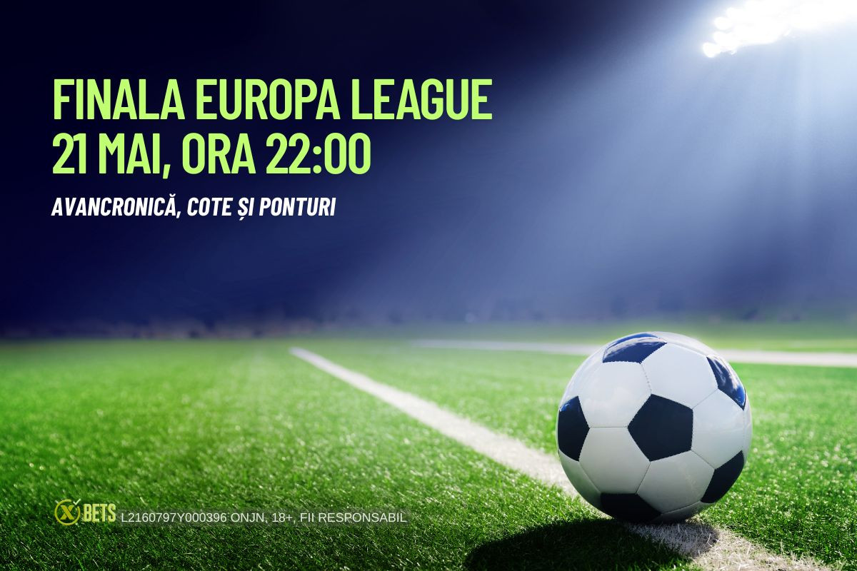 (P) Finala Europa League 2025 se joacă azi. United e favorită la pariuri
