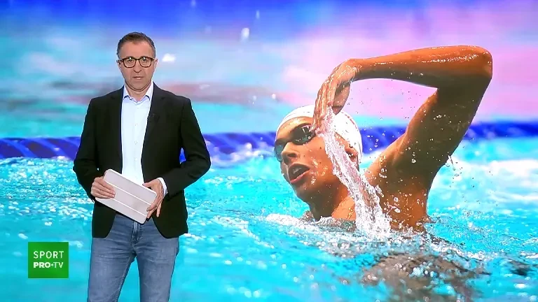 David Popovici s-a alăturat unei campanii sociale care combate dependența de ecrane. Copiii au venit la &icirc;nt&acirc;lnirea cu campionul olimpic