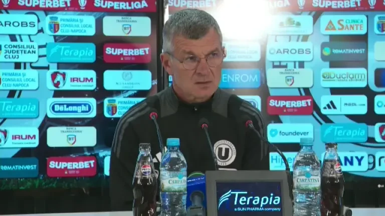 Ioan Ovidiu Sabău, conferință de presă după U Cluj - Rapid 2-2 (24.05.2025)