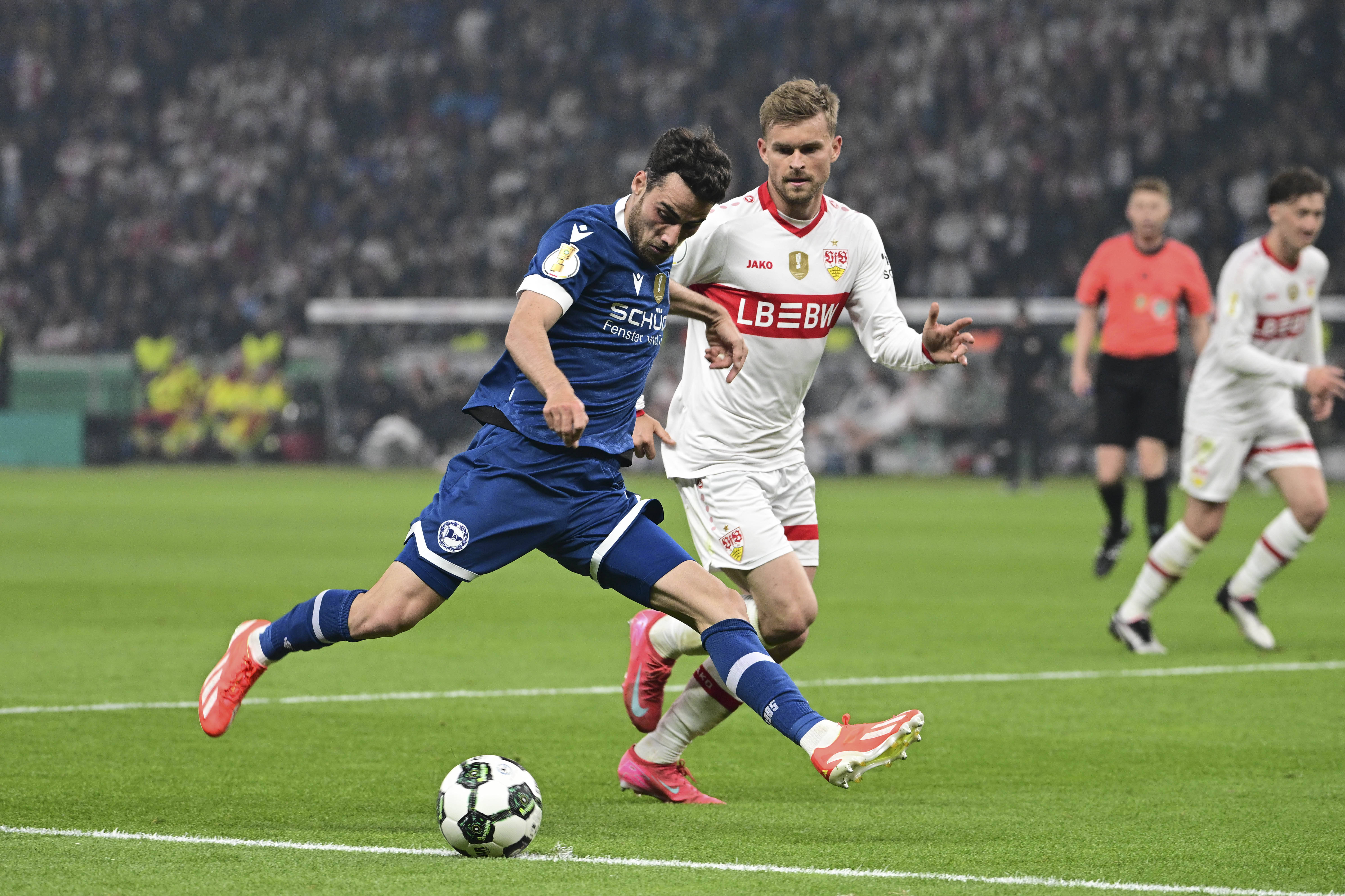 Fotbalistul rom&acirc;n prezentat &icirc;n exclusivitate de Sport.ro a jucat s&acirc;mbătă &icirc;n finala Cupei Germaniei!