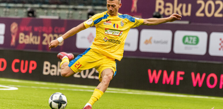 Rom&acirc;nia a fost eliminată &icirc;n optimi la Campionatul Mondial de minifotbal