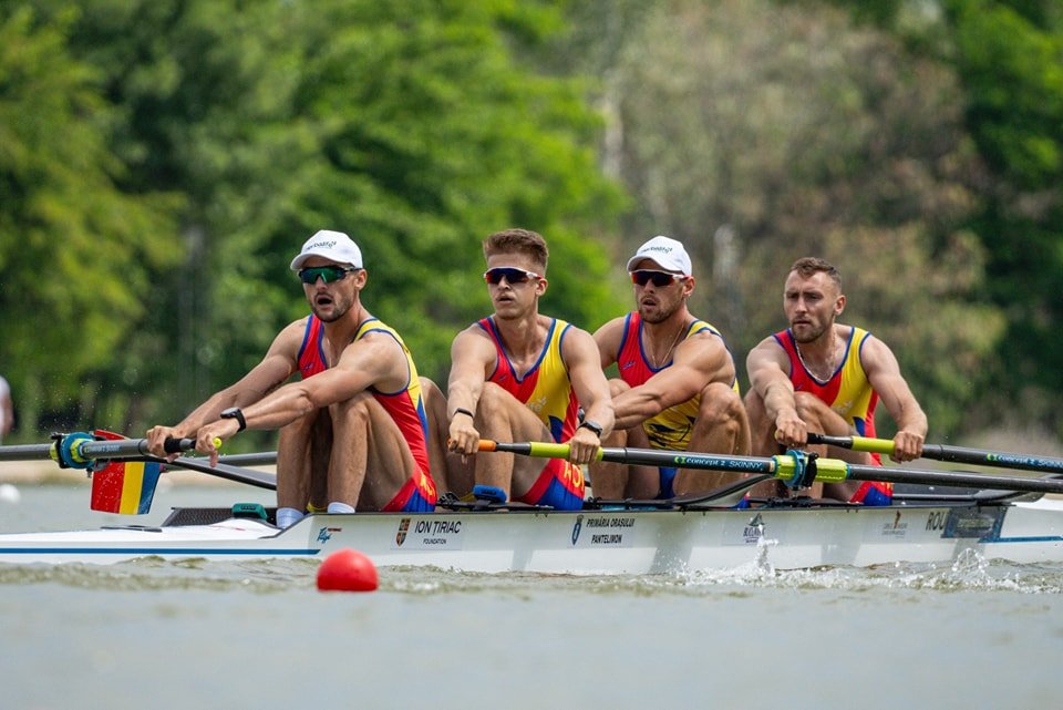 Aur curat pentru Rom&acirc;nia la Europenele de canotaj! Trei medalii de aur, două de argint și una de bronz pentru tricolori
