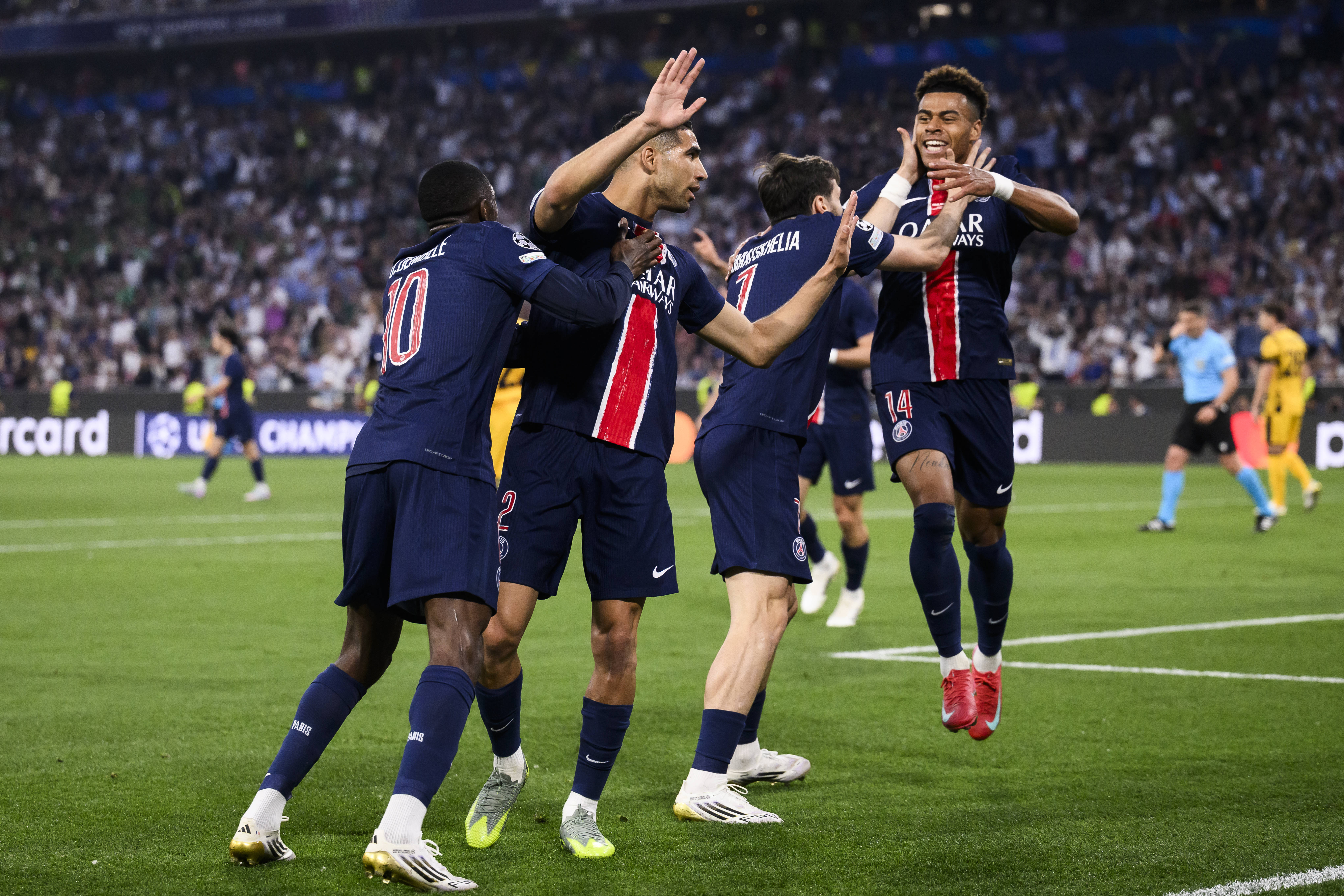 PSG &ndash; Inter Milano 5-0: francezii au c&acirc;știgat Champions League, &icirc;n premieră, după o demonstrație de forță