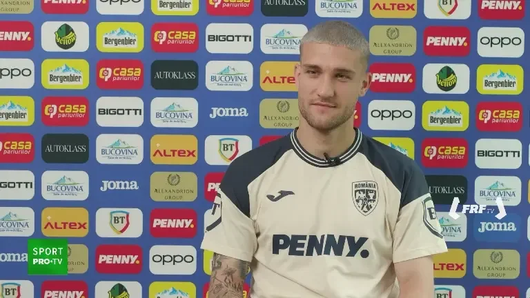 Daniel Bîrligea, declarații înainte de Austria - România (3 iunie 2025)