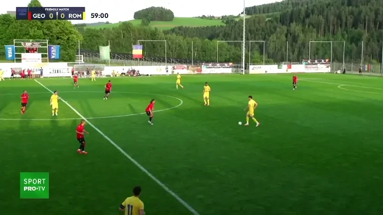 România U21 - Georgia U21 | Intervenție Răzvan Sava, min.59 (VOYO și Pro Arena)