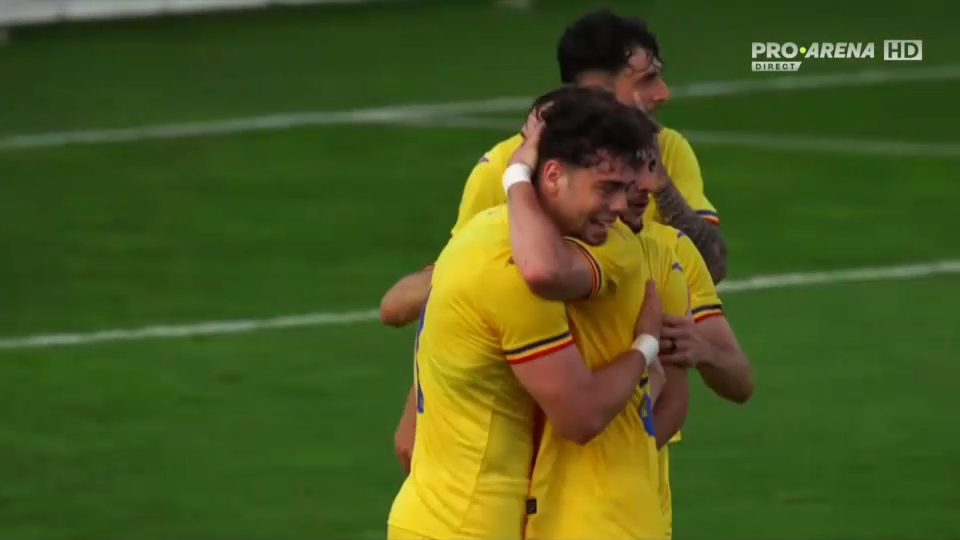 Rom&acirc;nia U21 - Georgia U21 1-0. Tinerii tricolorii merg la EURO cu un moral bun