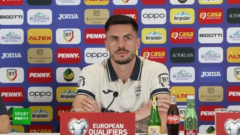 Andrei Burca a vorbit la conferința de presă premergătoare meciului cu Austria (06 iunie 2025)