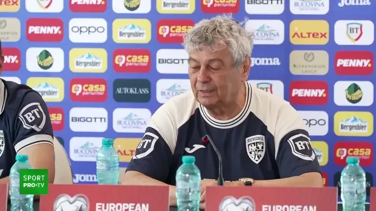 Mircea Lucescu a vorbit la conferința de presă premergătoare meciului cu Cipru