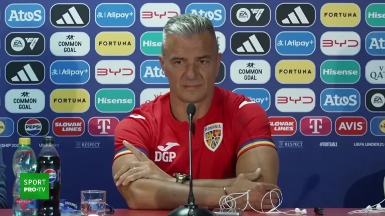 Conferință de presă cu Daniel Pancu înainte de România U21 - Italia U21 (10.06.2025)
