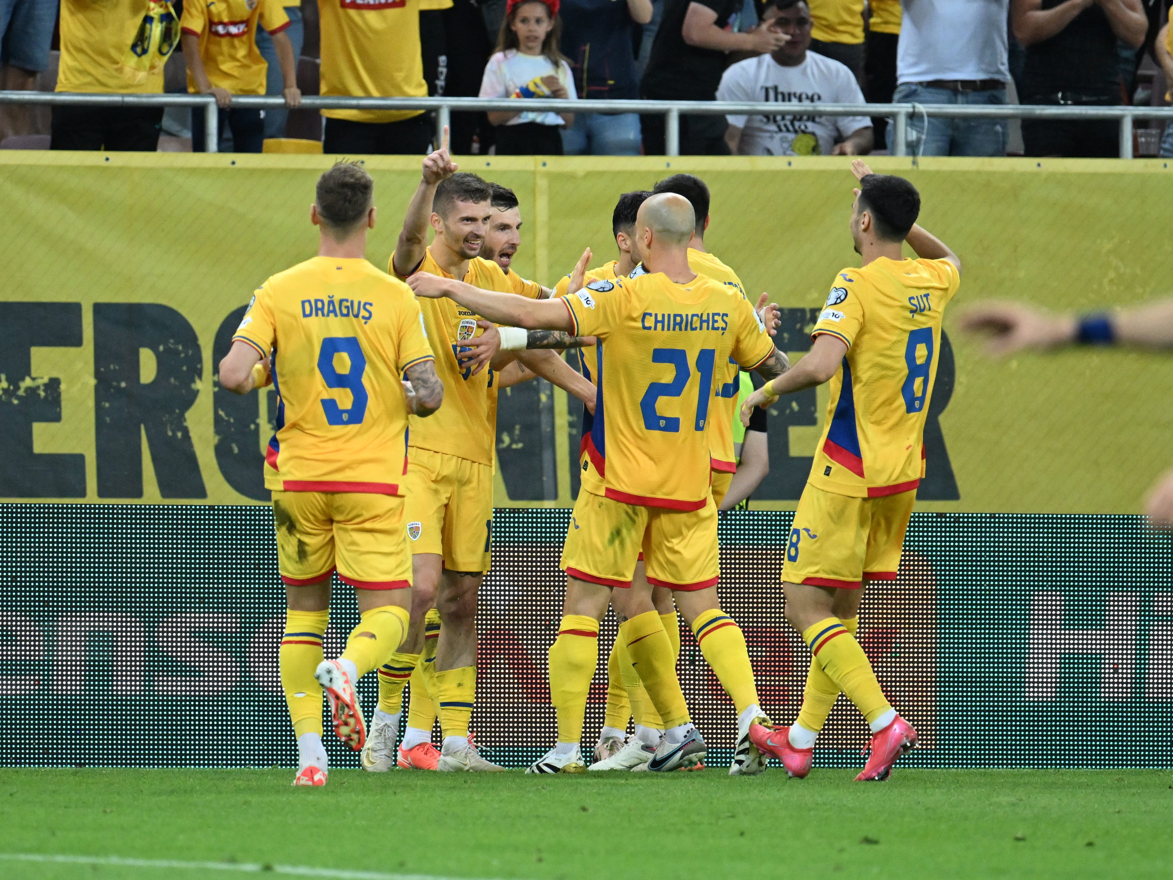 Rom&acirc;nia - Cipru 2-0 | Victorie rezolvată din prima repriză