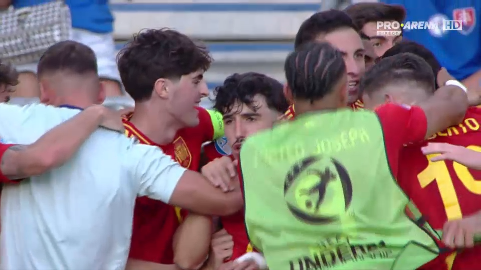 EURO U21 | Slovacia - Spania 2-3 a fost &icirc;n direct pe VOYO și la Pro Arena. Debut cu dreptul pentru iberici