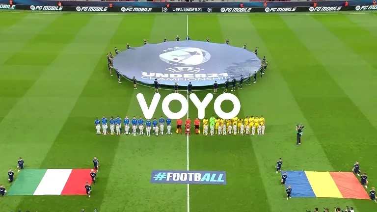 EURO U21 | Emoție pură! Micii tricolori au intonat din suflet Imnul Național &icirc;nainte de Rom&acirc;nia - Italia