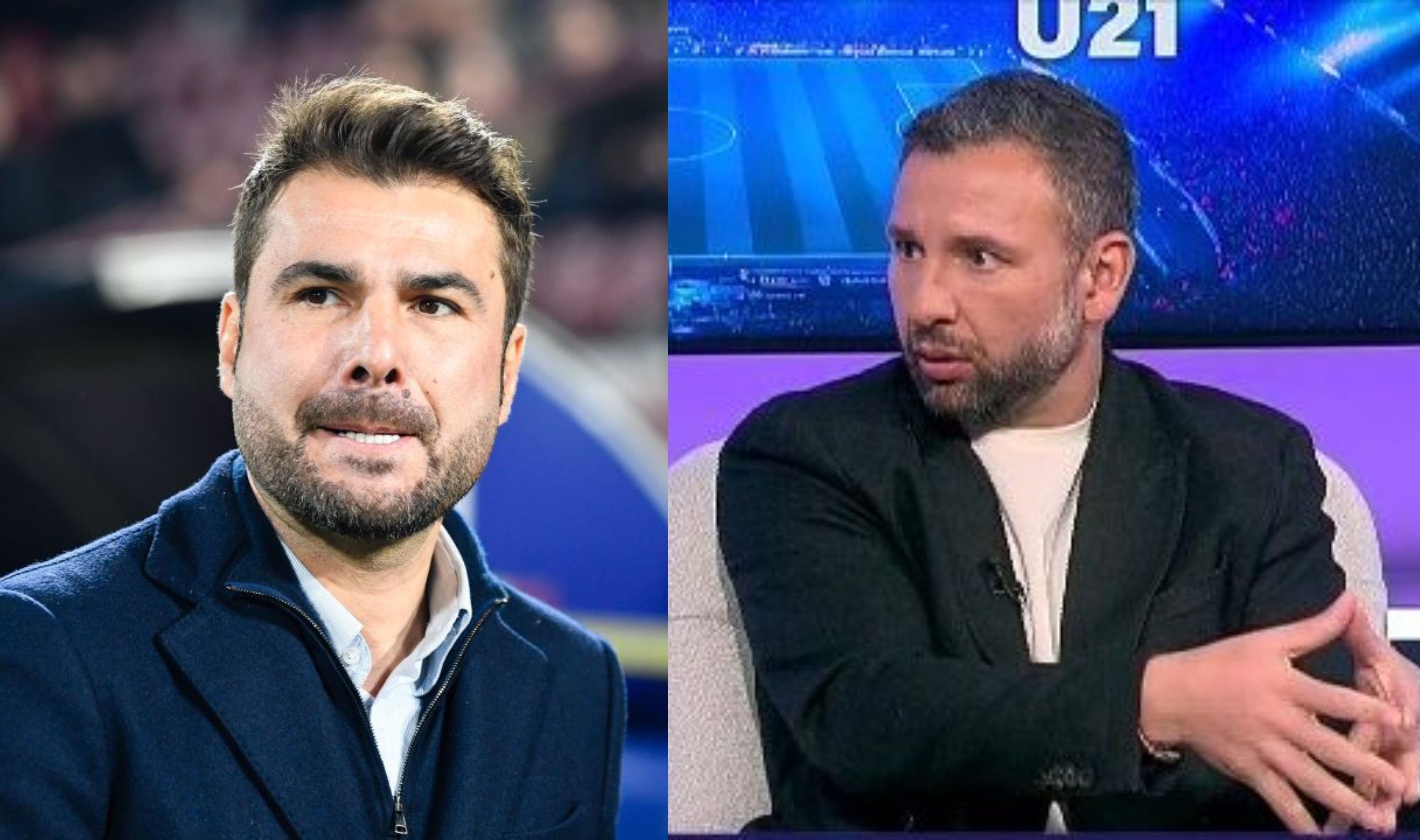 Tachinări &icirc;n Studioul EURO U21! Adi Mutu l-a taxat pe Raț. &bdquo;Așa se &icirc;ncălța și el invers&rdquo; + &bdquo;Și Mutu a ratat cu Italia&rdquo;