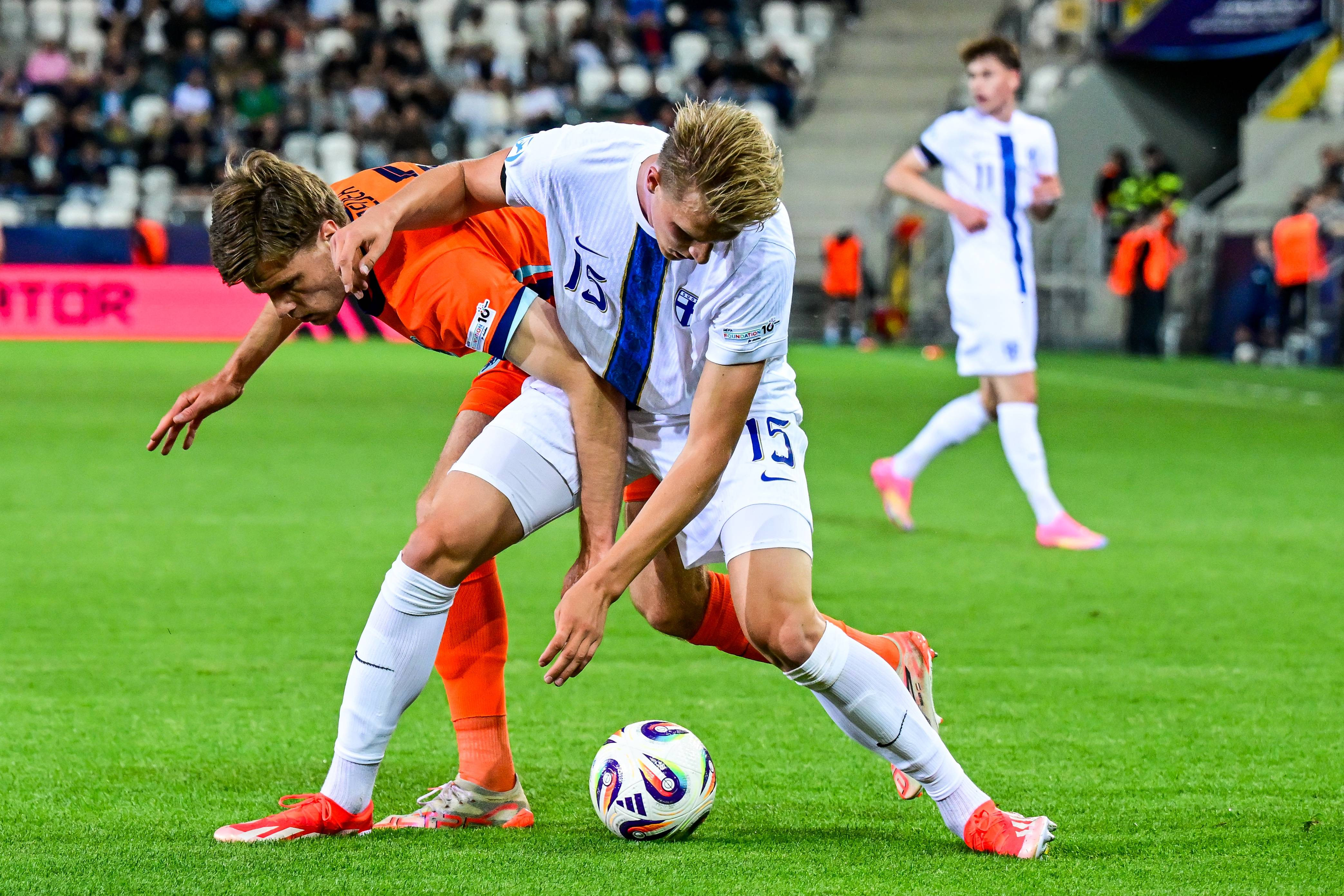 EURO U21 | Finlanda - Olanda 2-2. Meci minunat la Kosice: jucătorii lui Reiziger au egalat &icirc;n minutul 90+3. Partida a fost pe VOYO