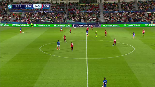 EURO U21 | Franța - Georgia 3-2 a fost &icirc;n direct pe VOYO! Nebunie de meci