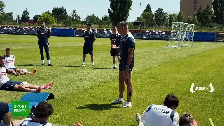 EURO U21 | Antrenament România în Slovacia, înainte de ultimul meci de la turneul final (16 iunie 2025)