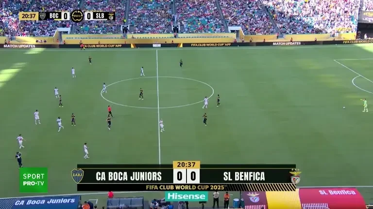 Boca Juniors - Benfica 2-2 la FIFA Club World Cup (rezumat 16.06.2025)