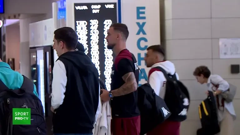 Plecarea Rapidului în cantonamentul din Slovenia (17.06.2025)