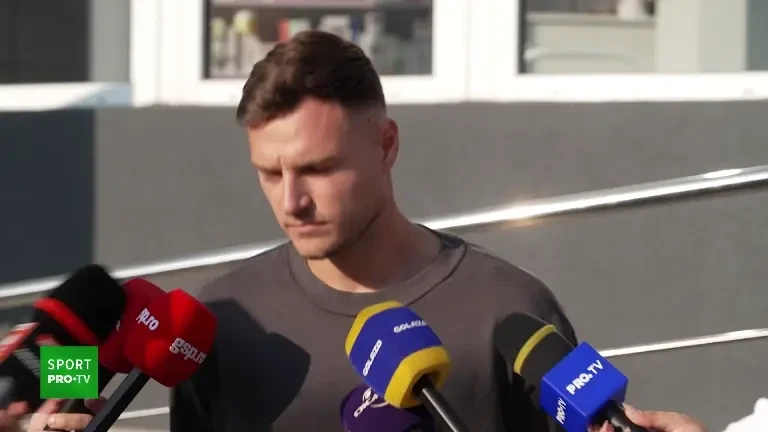 Dennis Politic, declarații la vizita medicală de la FCSB (19.06.2025)
