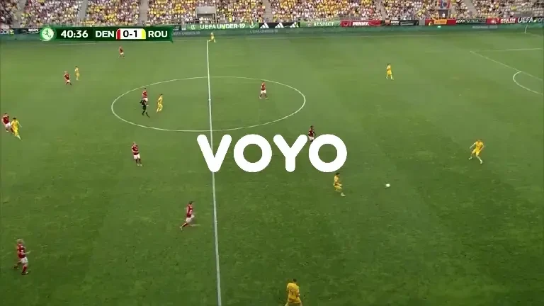 Rom&acirc;nia U19 - Danemarca U19, ultimele cinci minute din prima repriză