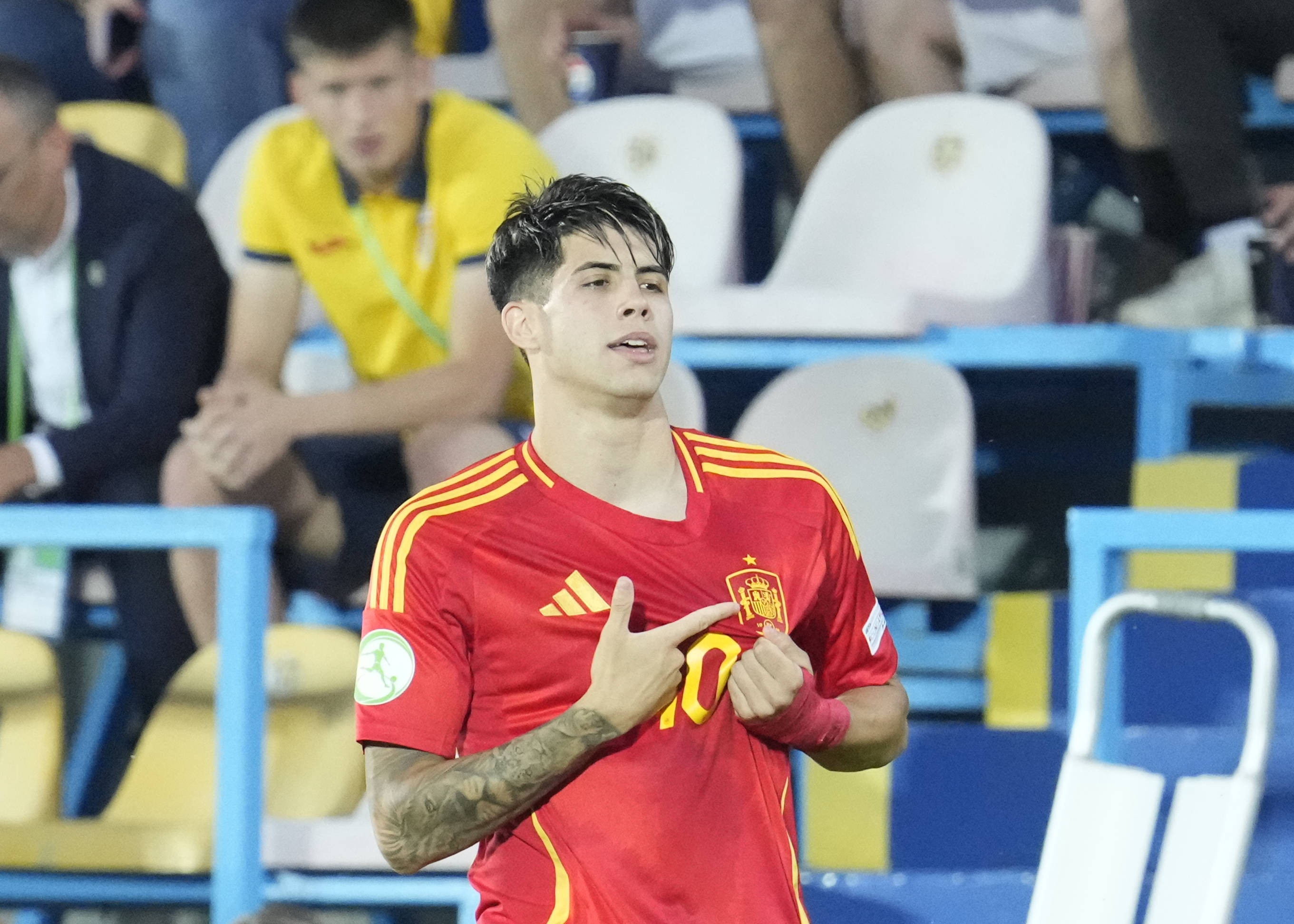 Recital cu 5 goluri &icirc;n Grupa Rom&acirc;niei! C&acirc;t s-a terminat meciul Muntenegru - Spania la EURO U19