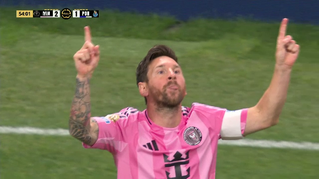 Ca &icirc;n vremurile bune! Lionel Messi, reușită fabuloasă &icirc;n Inter Miami - FC Porto din lovitură liberă
