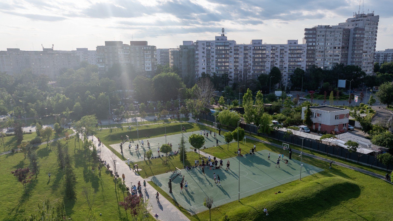 Baschet 3 la 3 parcul liniei
