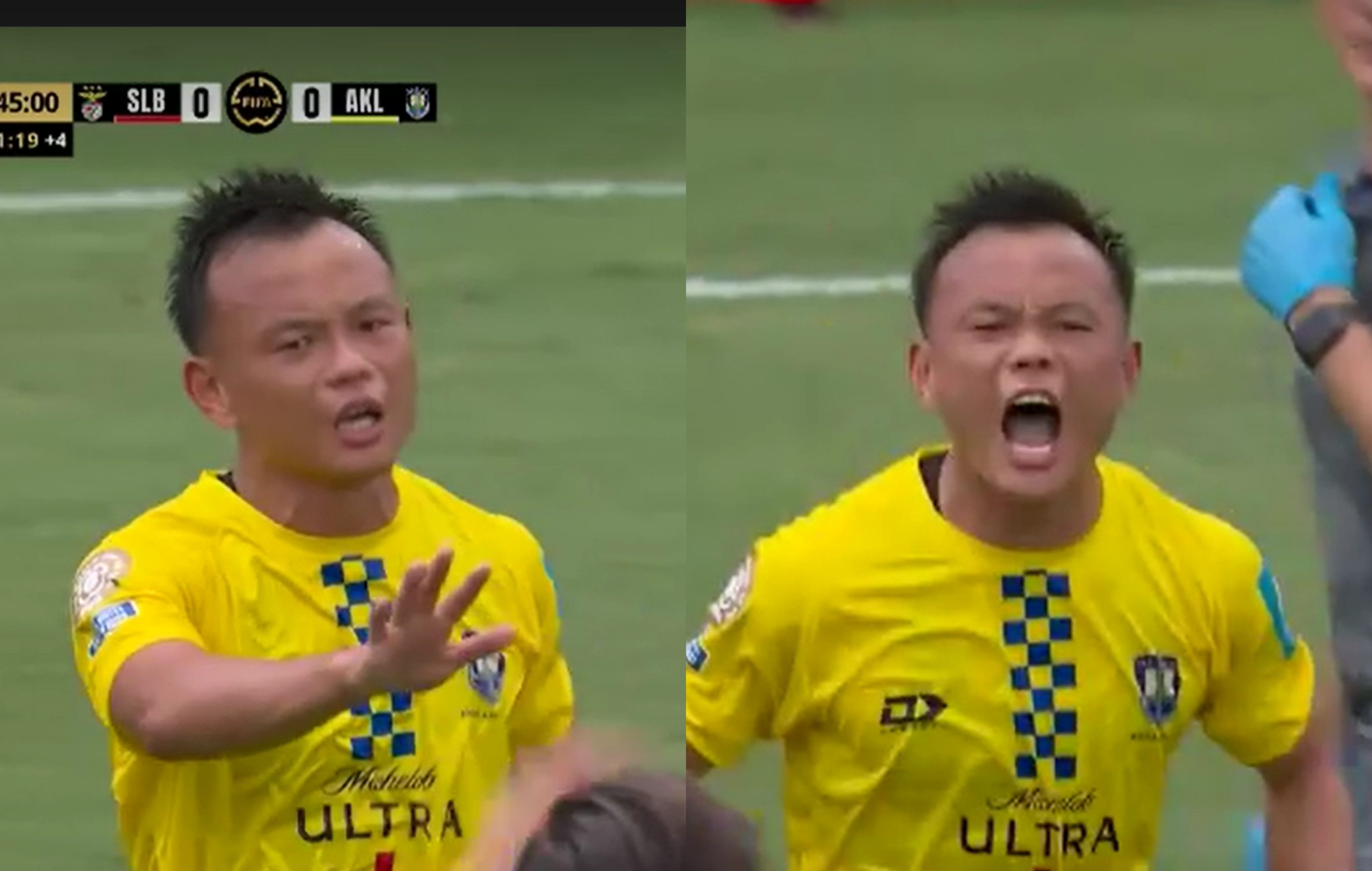 Nu a vrut să iasă de pe teren! Reacția senzațională a jucătorului la meciul Benfica - Auckland City (VOYO)