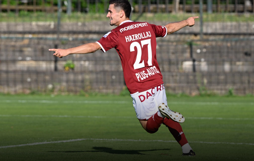 Doar egal pentru Rapid &icirc;n primul amical al verii, un meci cu patru goluri