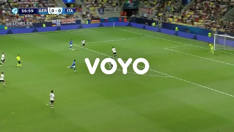 Koleosho deschide scorul în sfertul Germania - Italia de la EURO U21 (22.06.2025)