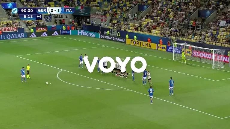 Ambrosino egalează în '90+6 din lovitură liberă, 2-2 în sfertul Germania - Italia de la EURO U21 (22.06.2025)