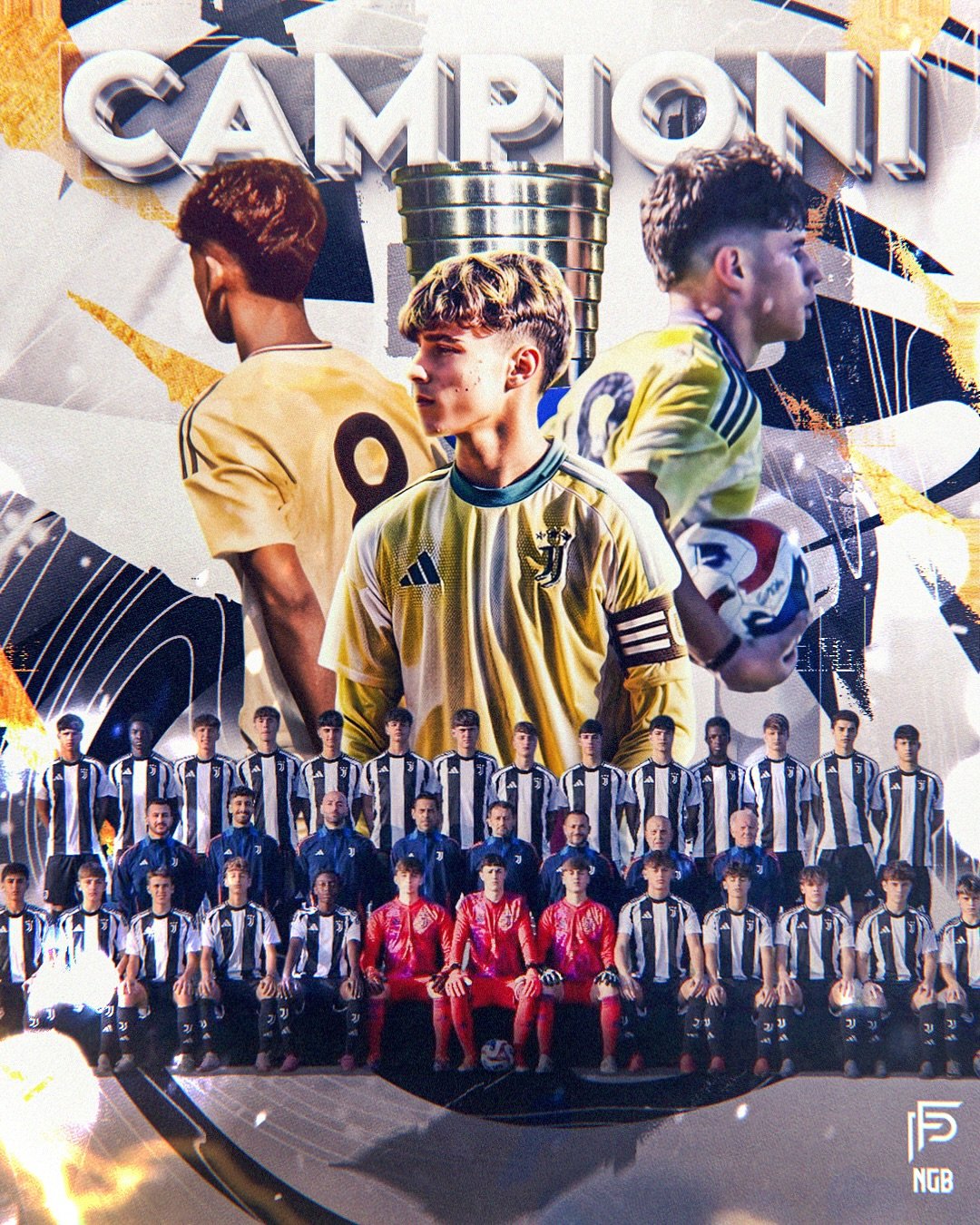 La juve e campione ditalia u16grande vittoria dei bianconeri che battono lempoli 3 1 e portano a casa il titolo u16 per la prima volta nella sua storiacomplimenti anche allempoli per il grande percor