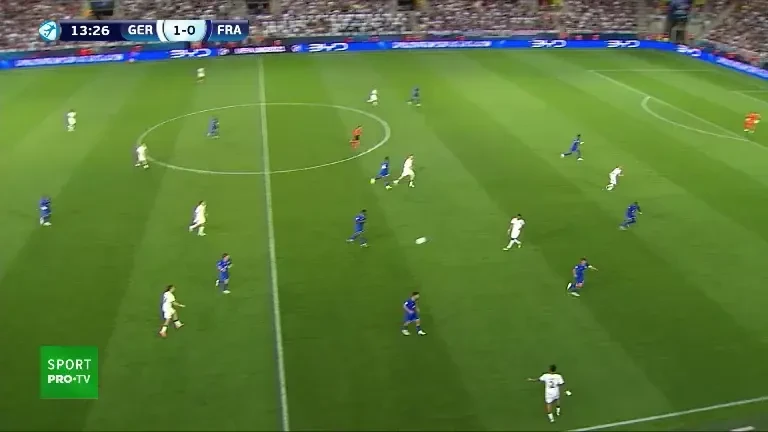 EURO U21 | Germania - Franța 2-0. GOL Nick Woltemade '14