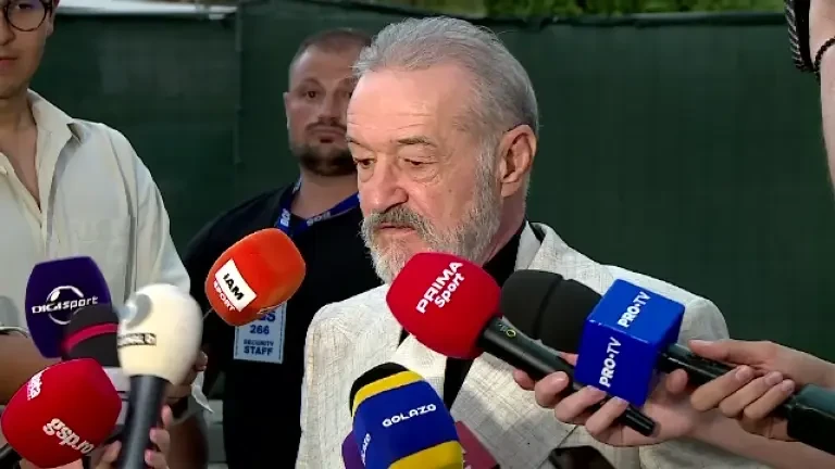 Gigi Becali, declarații la nunta Kirei Hagi