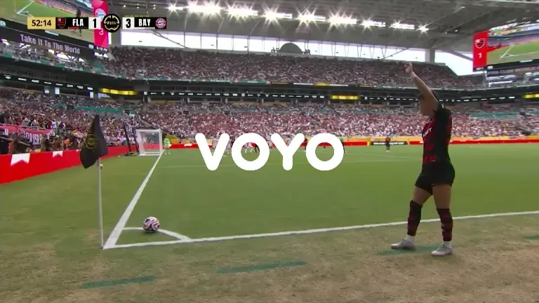 Flamengo - Bayern (min. 55 - gol Flamengo)
