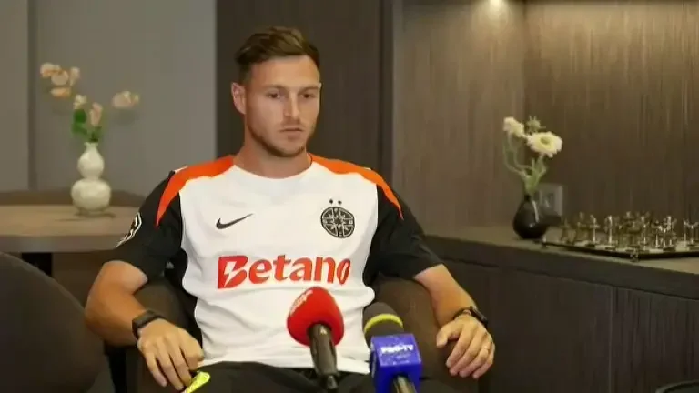 INTERVIU Dennis Politic, în cantonamentul lui FCSB: "M-am integrat foarte bine. Stau în cameră cu Lixandru"