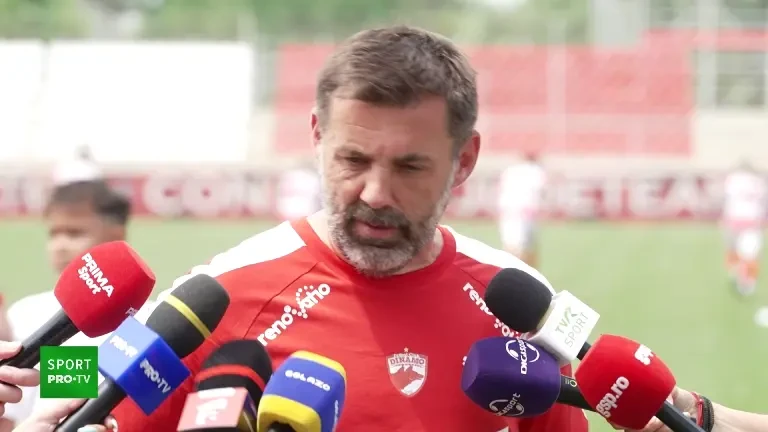 Zeljko Kopic, după amicalul Dinamo - CS Tunari 1-1: "Singura problemă a fost accidentarea lui Sivis"