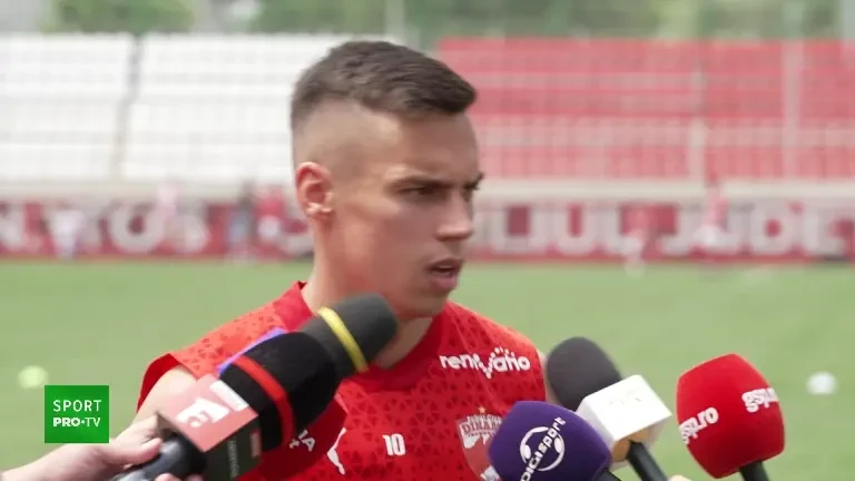 Cătălin Cîrjan, după amicalul Dinamo - CS Tunari 1-1: "Nu vorbesc despre oferte. Planul meu e să rămân la Dinamo"