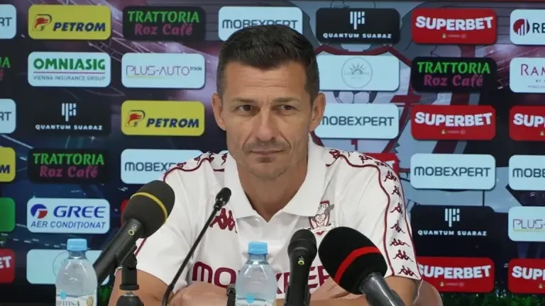 Costel Gâlcă, declarații înainte de FC Argeș - Rapid (9 iulie 2025)