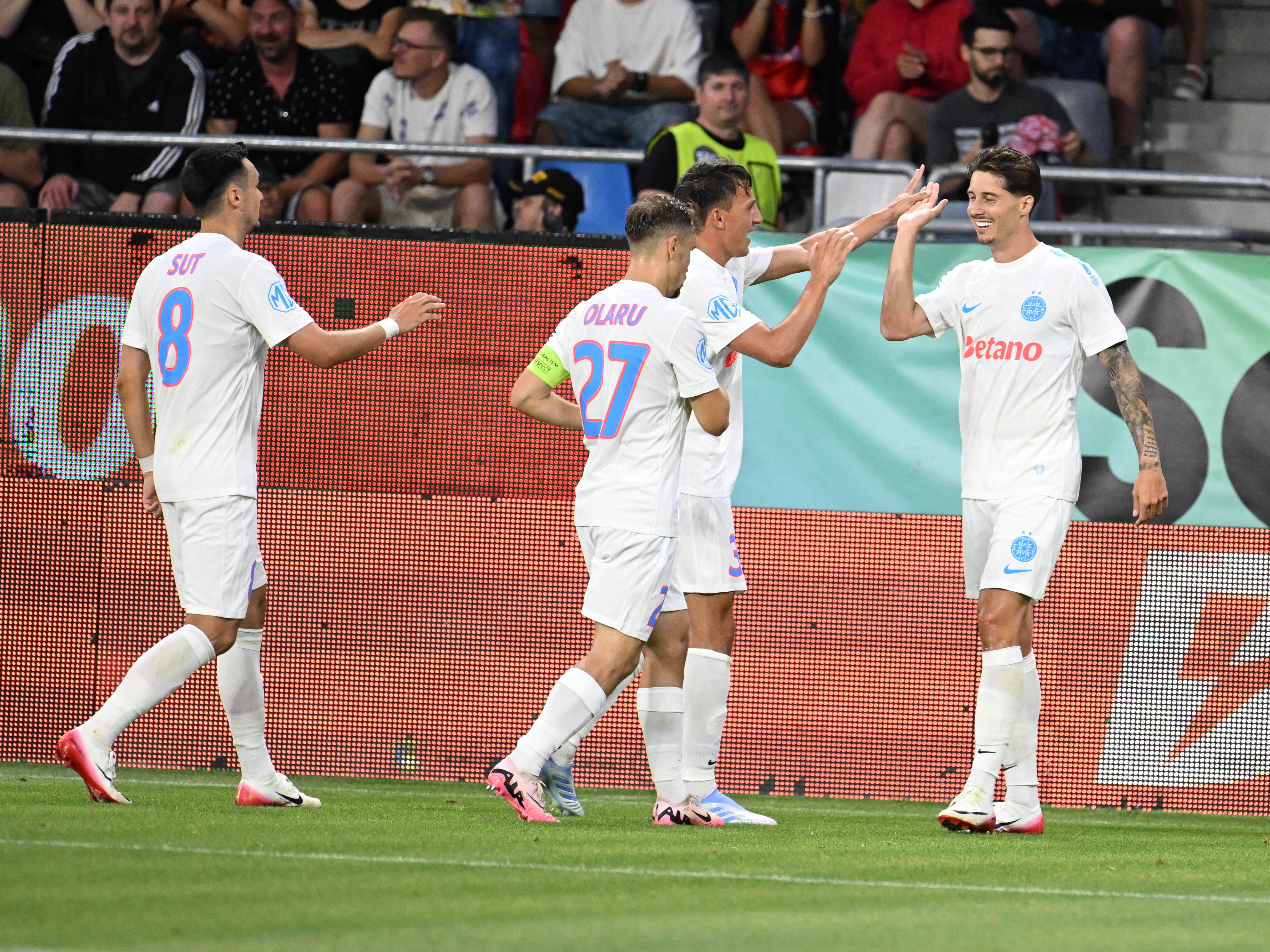 FCSB - Inter Club d Escaldes 3-1 | Roș-albaștrii, debut cu dreptul &icirc;n noul sezon european