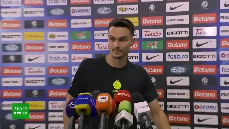 Reacția lui Adrian Șut după FCSB - Inter d'Escaldes 3-1 (09.07.2025)